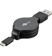 goobay USB 2.0 A/USB C Kabel 1,0 m
