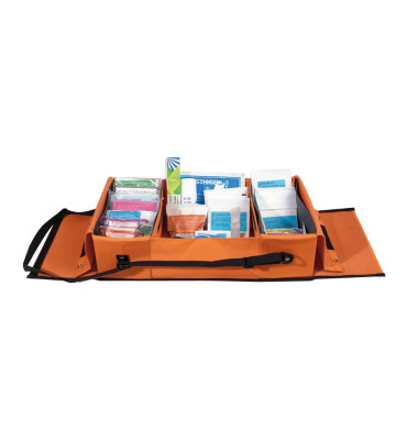 Erste-Hilfe-Tasche Ruck-Zuck Schulsport ohne DIN orange