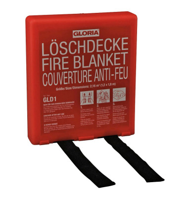 GLORIA Feuerlöschdecke GLD1 GLORIA Feuerlöschdecke GLD1