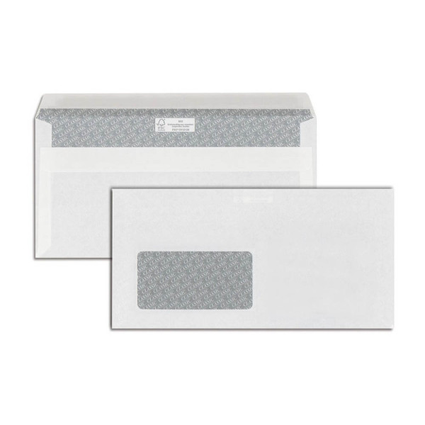 9002222043200 - ÖKI Classic Briefumschläge Fenster Links DL 220 (B) x 110 (H) mm Selbstklebend Weiß 80 g m2 1000 Stück 9002222043200 - ÖKI Classic Briefumschläge Fenster Links DL 220 (B) x 110 (H) mm Selbstklebend Weiß 80 g m2 1000 Stück