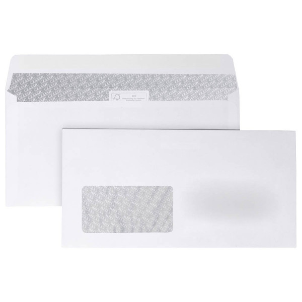 9002222142965 - ÖKI Classic Briefumschläge Fenster Links DIN C6 5 229 (B) x 114 (H) mm Haftklebestreifen Weiß 80 g m2 25 Stück 9002222142965 - ÖKI Classic Briefumschläge Fenster Links DIN C6 5 229 (B) x 114 (H) mm Haftklebestreifen Weiß 80 g m2 25 Stück