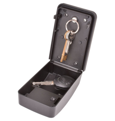 Tresor 38000 schwarz mit Zahlenschloss Zinkdruckguss