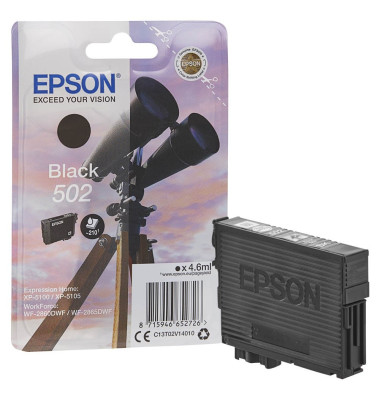 EPSON 502/T02V14 schwarz Tintenpatrone
