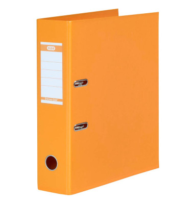 Ordner STRONG-LINE 100400542, A4 80mm breit PP vollfarbig orange
