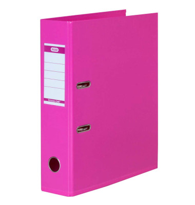 Ordner STRONG-LINE 100400543, A4 80mm breit PP vollfarbig pink
