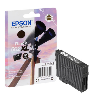 EPSON 502XL/T02W14 schwarz Tintenpatrone