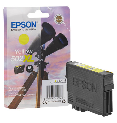 EPSON 502XL/T02W44 gelb Tintenpatrone
