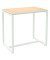 Stehtisch easyDesk TD114.13.23 110cm (H), 114x75cm (BxT), rechteckig, buche / weiß