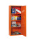 Medizinschrank Notfallmedizin ohne DIN orange