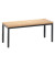 Garderobenbank Basic 8050-000, Holz, 100cm, freistehend, buche/anthrazit