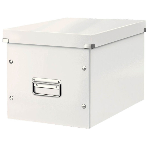 4002432117130 - Aufbewahrungsbox Click & Store WOW Cube 6108-00-01 30 Liter mit Deckel für A4 außen 360x320x310mm Karton weiß 4002432117130 