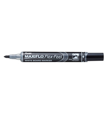 Pentel Whiteboard-Marker MAXIFLO Flex-Feel schwarz