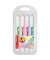 Textmarker-Set swing cool, 275/4-08, Etui, farbig sortiert (t&uuml;rkis/minzgr&uuml;n/rouge/lila), 1-4mm Keilspitze