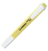 Textmarker swing cool Pastel, 275/144-8, pastellgelb, 1-4mm Keilspitze