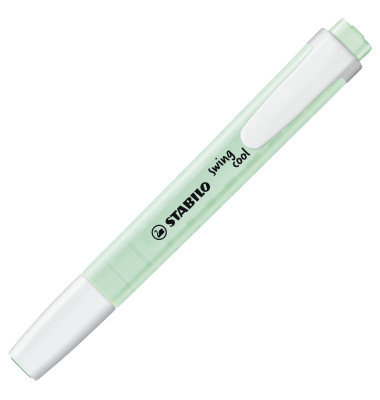 Textmarker swing cool Pastel, 275/116-8, pastellminzgr&uuml;n, 1-4mm Keilspitze