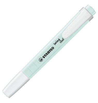 Textmarker swing cool Pastel, 275/113-8, pastellt&uuml;rkis, 1-4mm Keilspitze