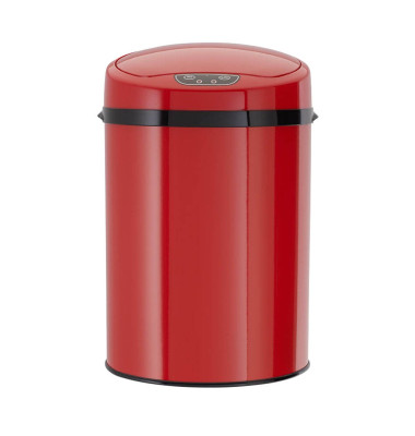 Echtwerk Sensor Mülleimer 9,0 l rot