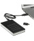 externe Festplatte Store 'n' Go Secure Portable 53401, schwarz/silber, 2,5 Zoll (6,35cm), 1 TB, HDD