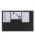Pinnwand X-tra! Line PT330710, 180x90cm, Filz, Aluminiumrahmen, schwarz