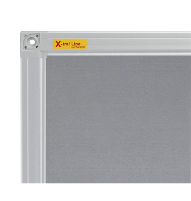 Pinnwand X-tra! Line PT330912, 150x100cm, Filz, Aluminiumrahmen, grau Pinnwand X-tra! Line PT330912, 150x100cm, Filz, Aluminiumrahmen, grau