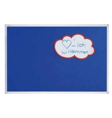 Pinnwand X-tra! Line PT331203, 60x45cm, Filz, Aluminiumrahmen, blau