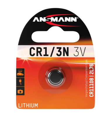 ANSMANN Knopfzelle CR 1/3N 3,0 V
