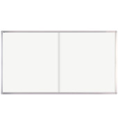 Schaukasten PRO SK6124, 24xA4, silber/weiß, magnetisch