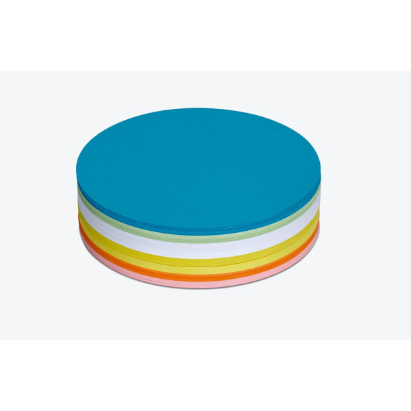 4002390067324 - Moderationskarten 6395099 Ø 185cm Kreis 150g farbig sortiert  4002390067324 250 Stück