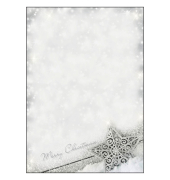 Weihnachtsbriefpapier Stern Brilliant Star DP136, A4, 90g