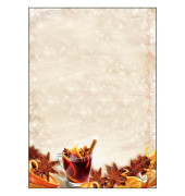 Weihnachtsbriefpapier Christmas Flavour DP139, A4, 90g