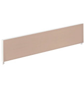 PAPERFLOW Tischtrennwand braun 120,0 x 33,0 cm