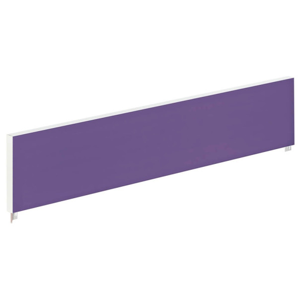 3660141254761 - Tischtrennwand für Teamschreibtische Breite 1200 mm Bezug lila 3660141254761 - Tischtrennwand für Teamschreibtische Breite 1200 mm Bezug lila