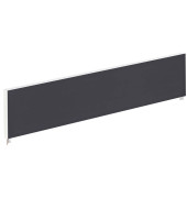 PAPERFLOW Tischtrennwand grau 140,0 x 33,0 cm