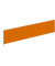 PAPERFLOW Tischtrennwand orange 160,0 x 33,0 cm