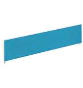 PAPERFLOW Tischtrennwand blau 160,0 x 33,0 cm