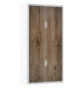 PAPERFLOW Rollladenschrank Holz keine Fachböden