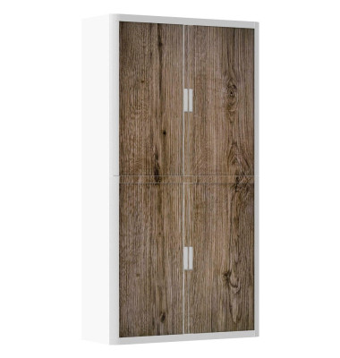 PAPERFLOW Rollladenschrank Holz keine Fachböden