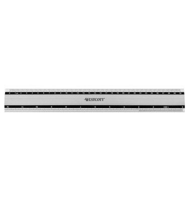 Alu-Lineal E-1019100 silber 30cm