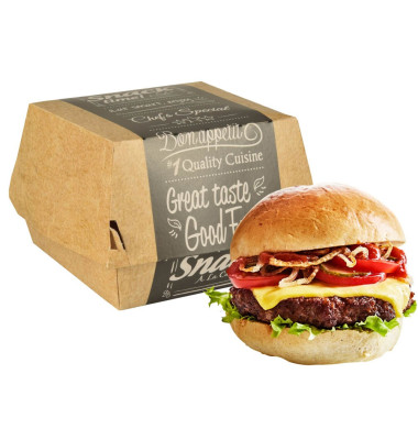 Burger-Boxen Good Food Pappe