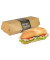 Baguette-Boxen Good Food Pappe