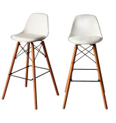Steelwood Barhocker weiß