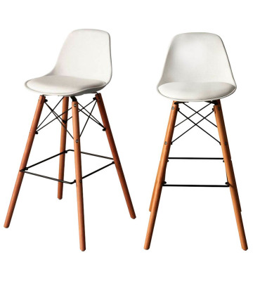 Steelwood Barhocker weiß