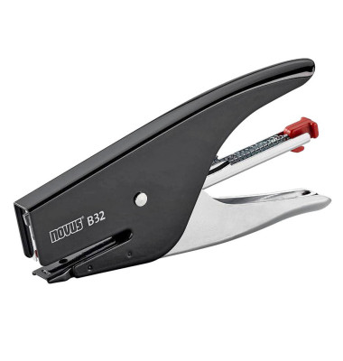 Heftzange B32 021-0095 schwarz bis 15 Blatt für Nr 10