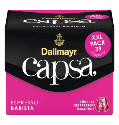 Dallmayr Kaffee Capsa Espresso Barista Kaffeekapseln 39 Portionen