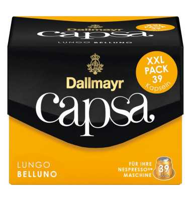 Dallmayr Kaffee Capsa Lungo Belluno Kaffeekapseln 39 Portionen