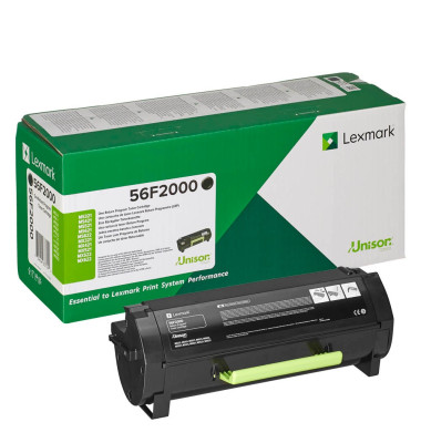 Toner 56F2000, schwarz, ca. 6000 Seiten