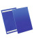 Etikettentaschen blau