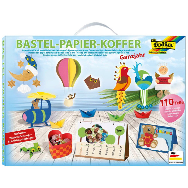 4001868009309 - Glorex Gmbh - Glorex Bastelpapier-Koffer 110-teilig Bastelpapier 4001868009309 - Glorex Gmbh - Glorex Bastelpapier-Koffer 110-teilig Bastelpapier