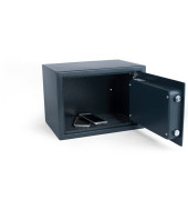 Tresor 8011247 18 L 11kg dunkelgrau mit Zylinderschloss Metall