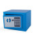 Tresor 8005826 6 l 4,2kg blau mit Elektronikschloss Metall